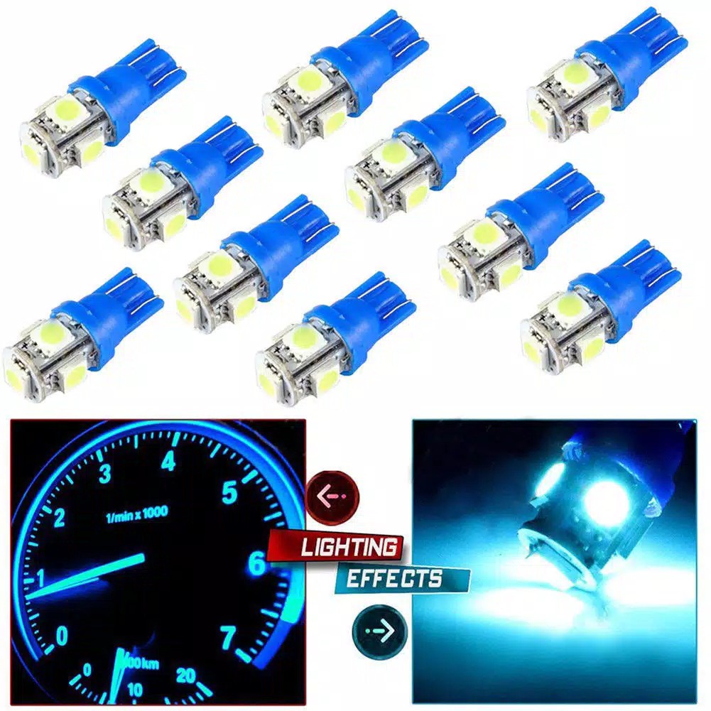 LAMPU LED T10 JAGUNG  Lampu Kota Plat Nomor Speedometer sein