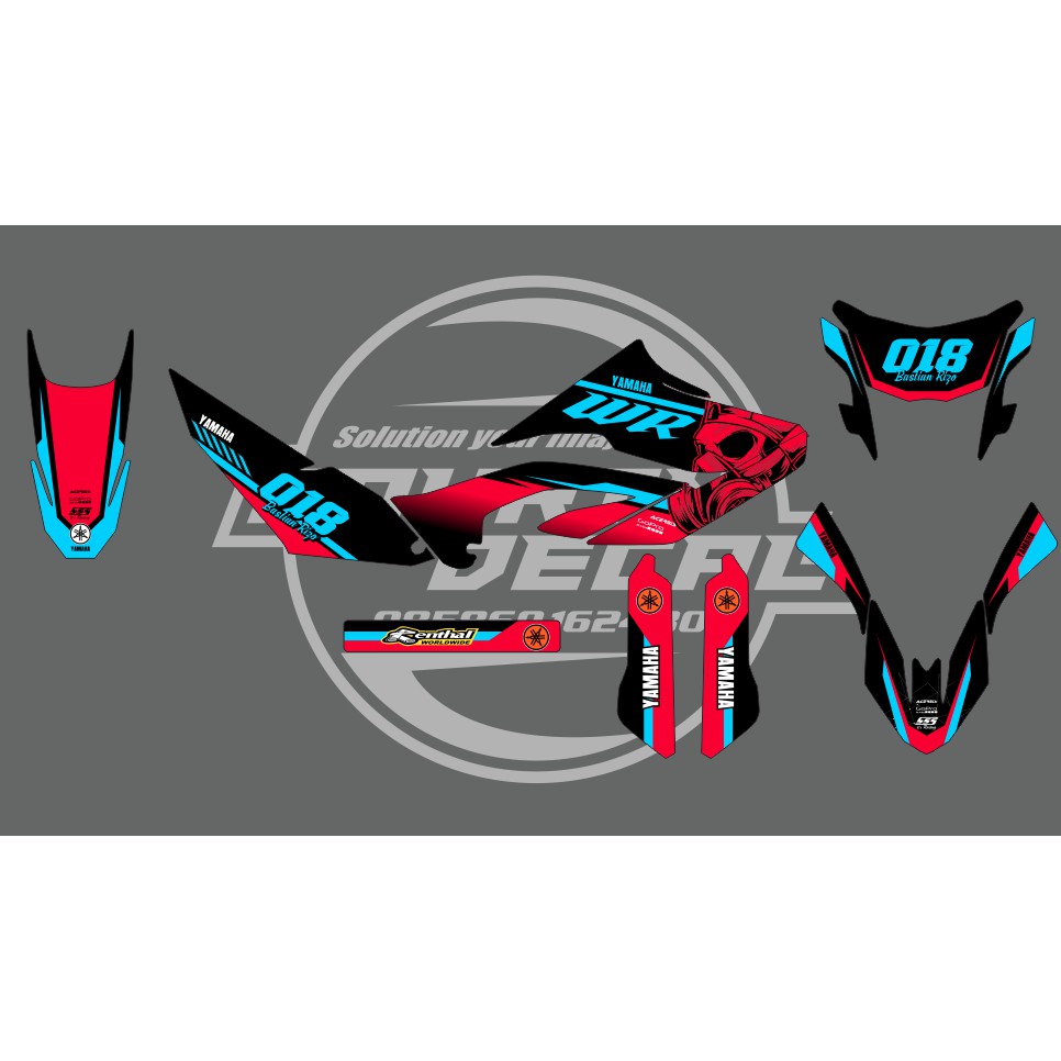DECAL WR 155 DESAIN CUSTOM