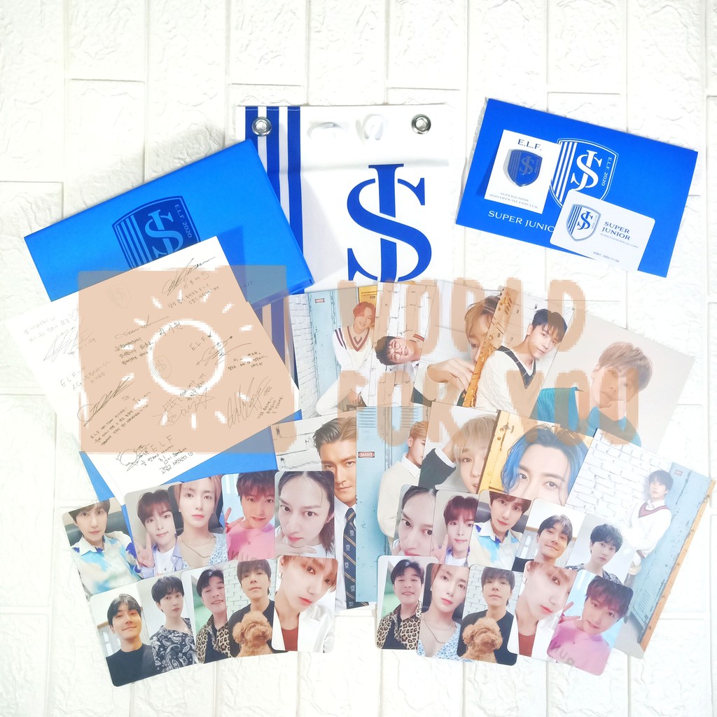 [READY] Official Super Junior ACE Kit Welcome Kit Welkit 2020 Fankit Suju