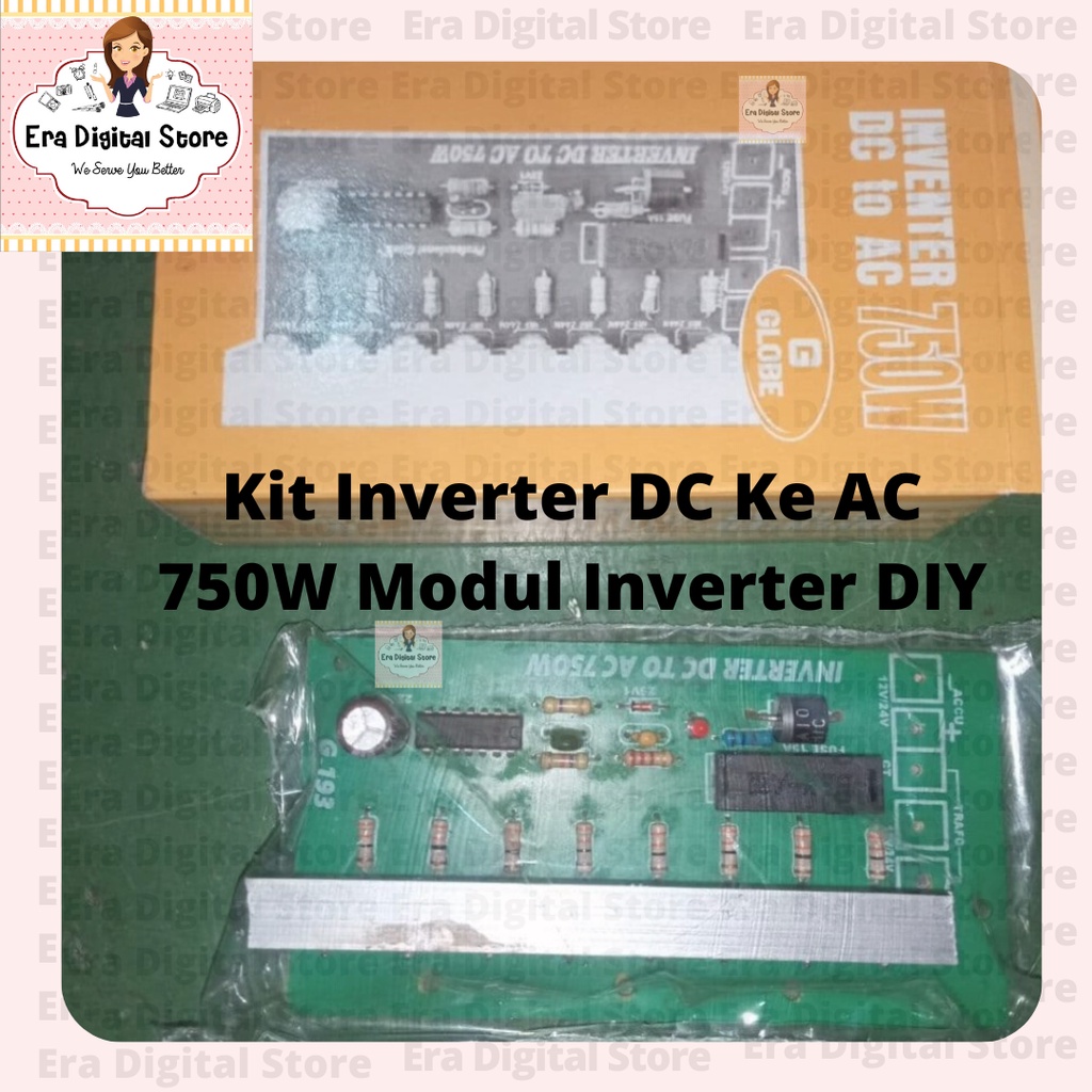 Kit Inverter DC Ke AC 750W Modul Inverter DIY