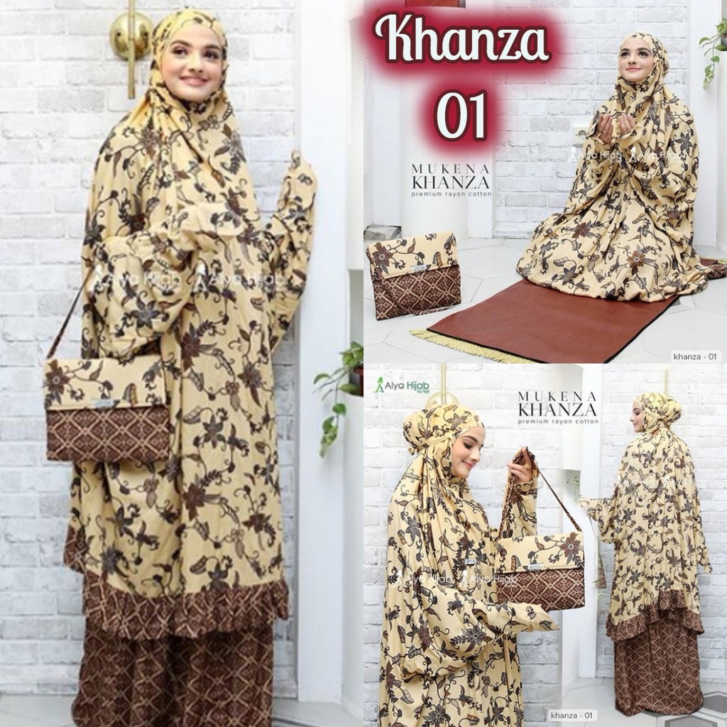 MUKENA KHANZA by Alyahijab (KODE : AL)