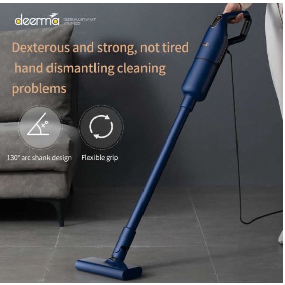 Deerma DX1000 Handheld Vacuum Cleaner Penghisap Debu lantai Sofa 16000 Pa Suction Power