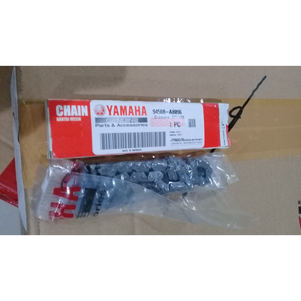 RANTAI KAMPRAT RANTAI KETENG ORIGINAL YAMAHA VIXION OLD,JUPITER MX/ CHAIN (1S7) 94568-A8096