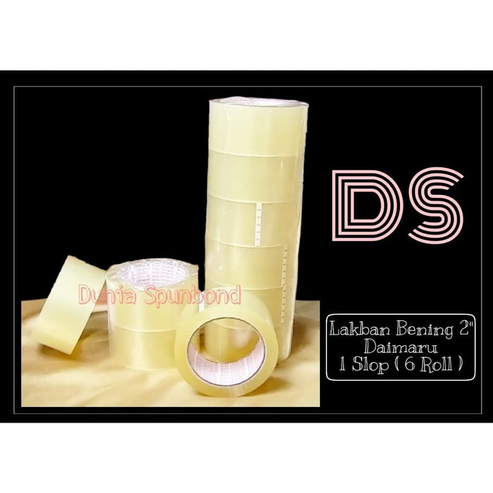

Lakban Daimaru Bening 2 inch 90 yard