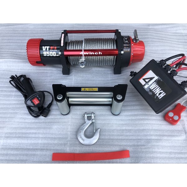 WINCH 4WINCH 9500LBS VT RED SERIES