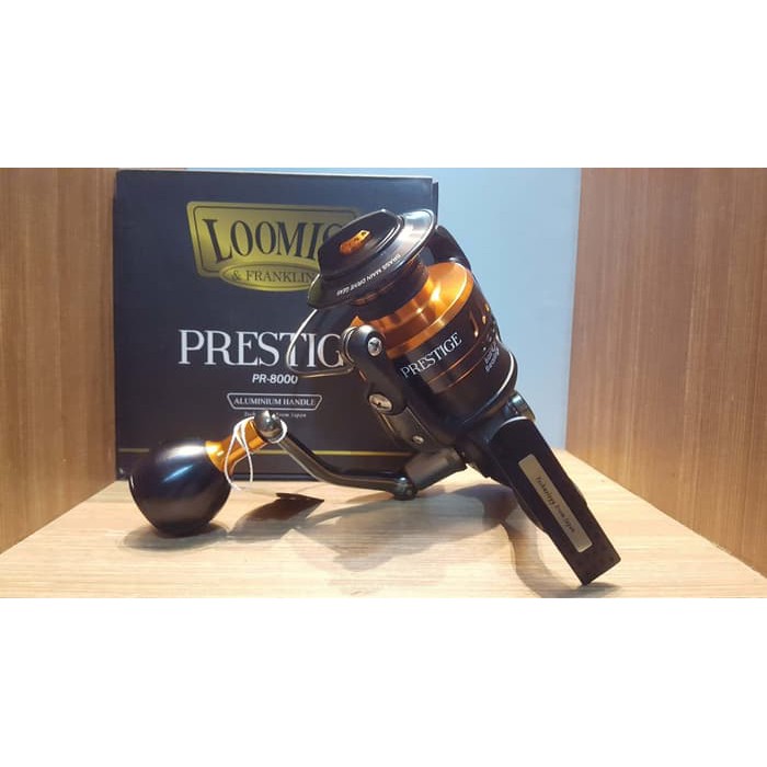 MANIA REEL LOOMIS FRANKLIN PRESTIGE 8BB PR-8000 FULL METAL INTERNASIONAL