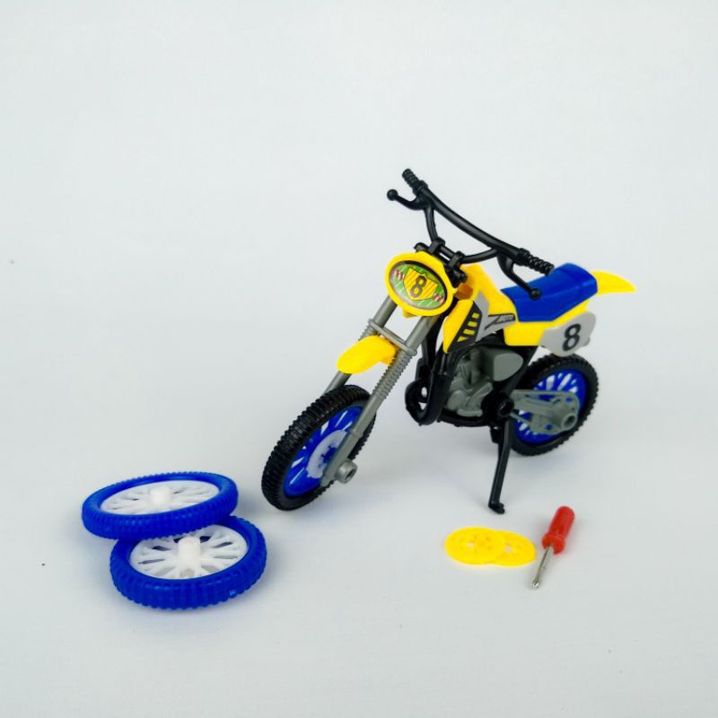 Star Rider Propotional Real Model Moto Cross ( MC 323 )/ Mainan Motor Murah/ Mainan Kecil
