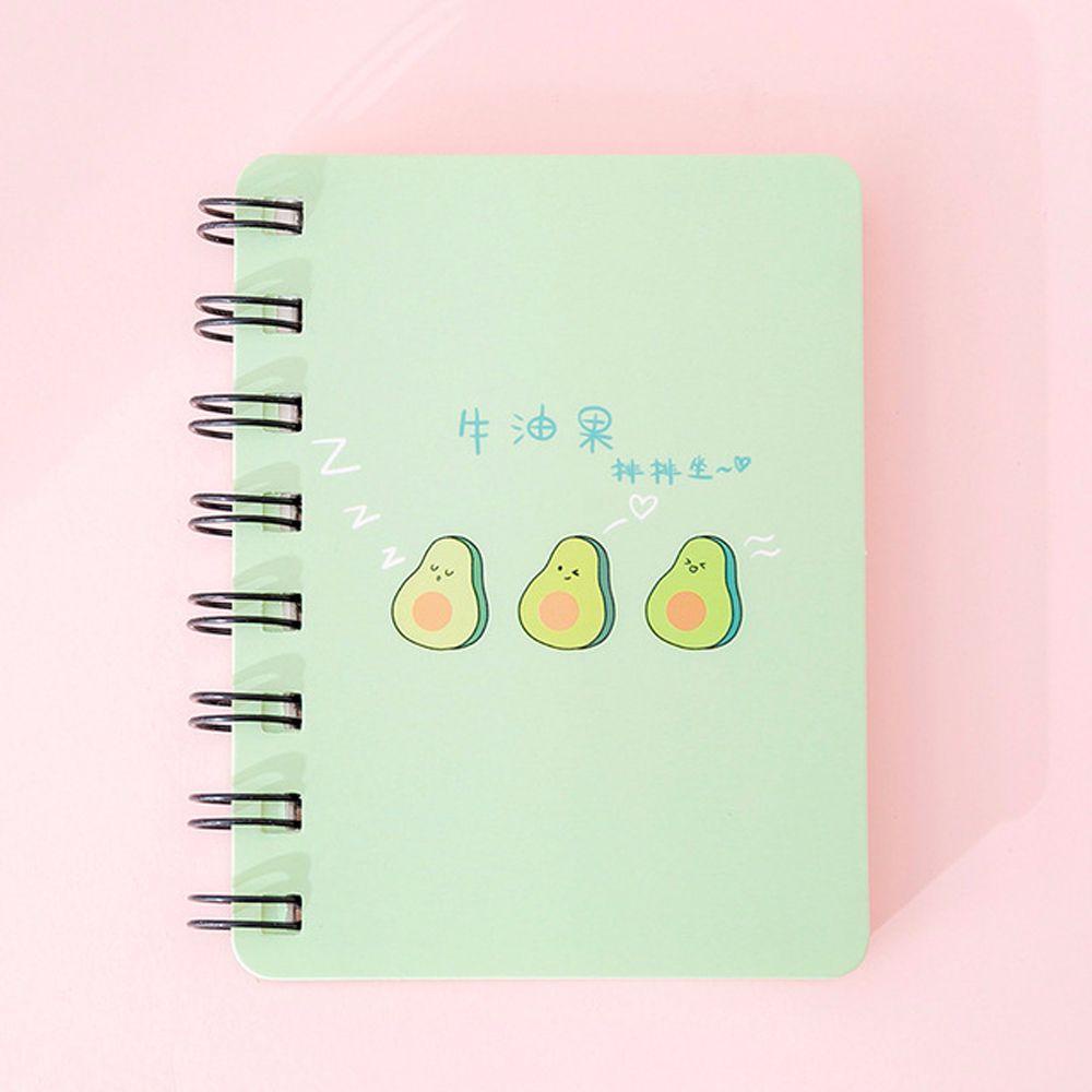 [Elegan] Coil Notepad Portable Anak Memo Pad Mini Sekolah Kantor Supply A7 Stationery Diary Book