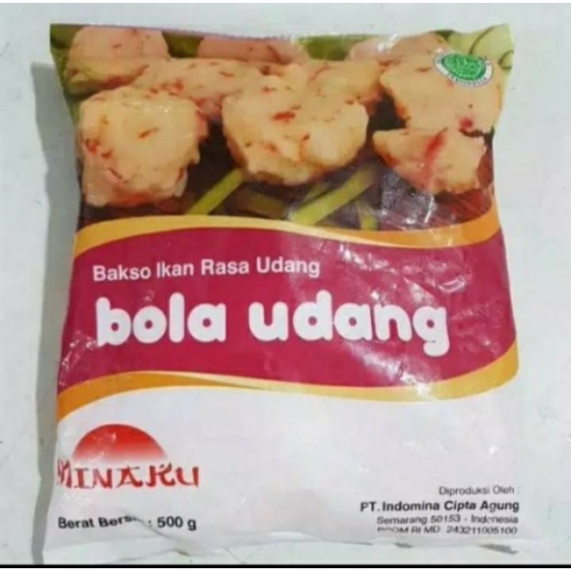 

MINAKU bola udang 500gr