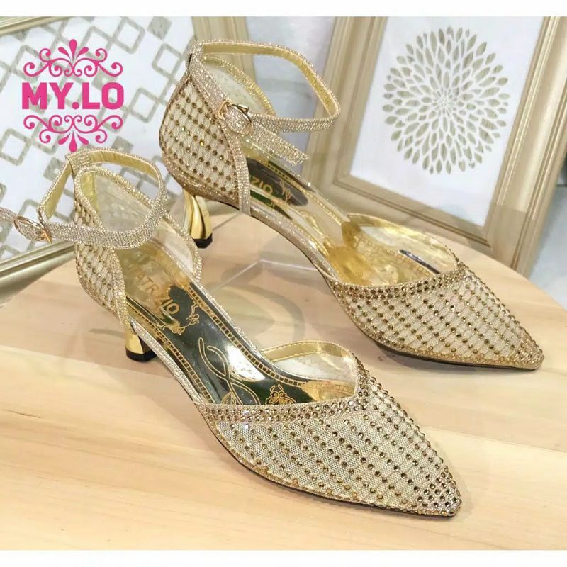 Heels Hells Sepatu Sandal Patrizio Preloved Like New