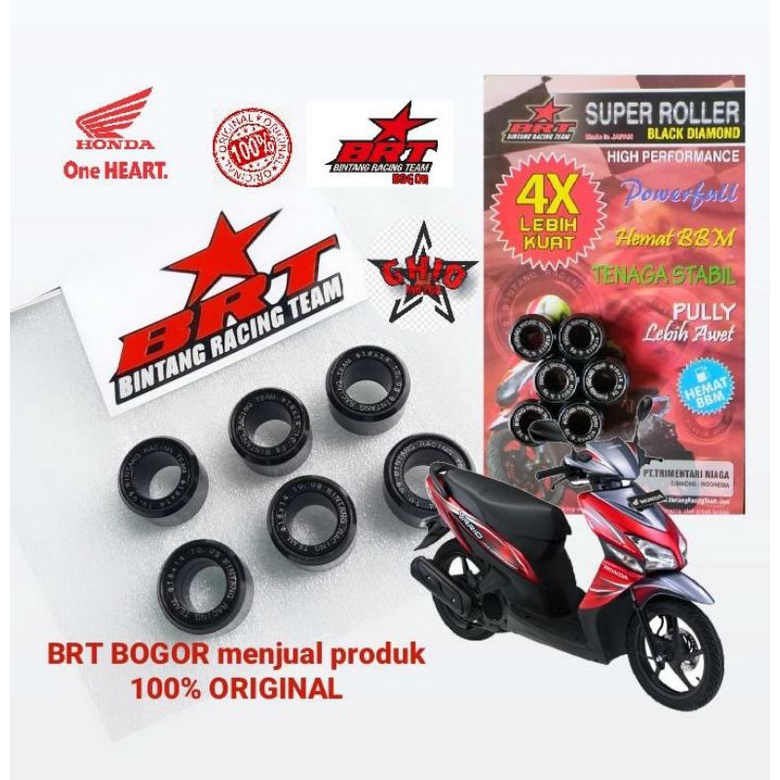 ROLLER LOLER KVB VARIO 110 KARBU/FI SCOPY FI BEAT FI VARIO TEKNO 110 SCOOPY ESP BEAT POP BEAT STRET FI BEAT 2013 SCOPY SCUPY 2013-2018 LOLER RACING