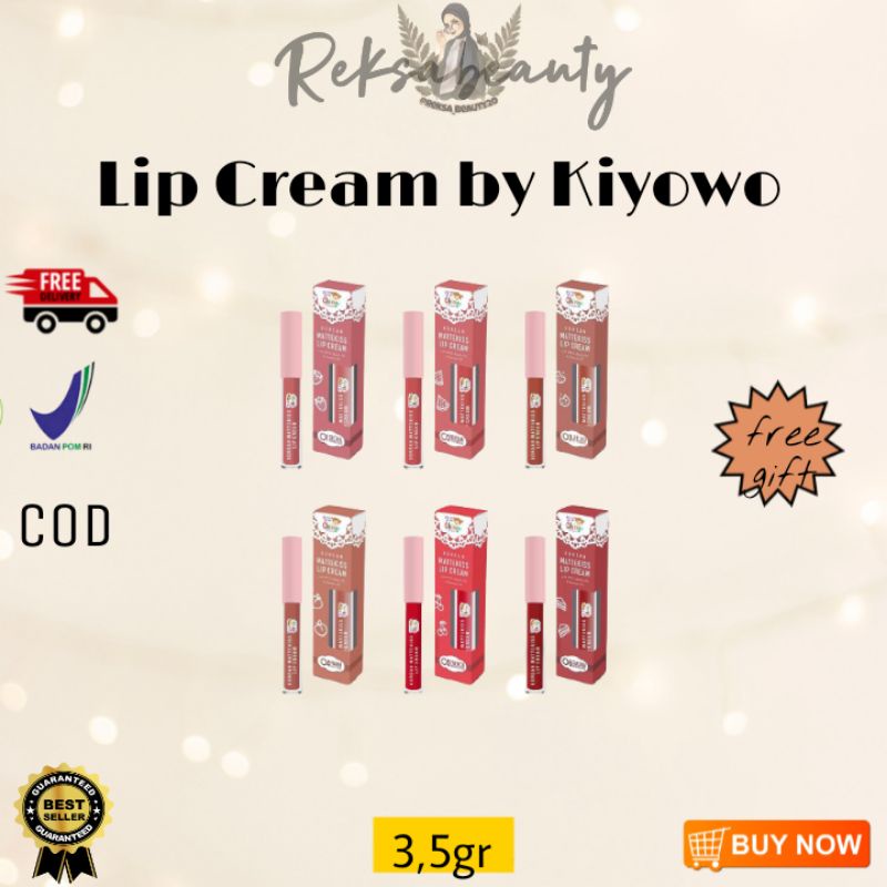 KOREAN MATTE LIPSTIK BY KIYOWO