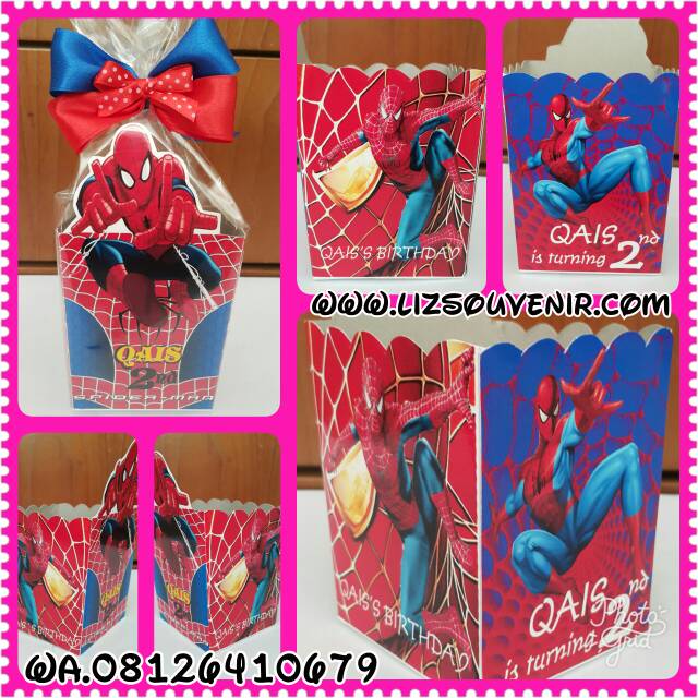 

Popcorn box spiderman