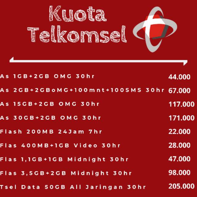 Kuota telkomsel OMG