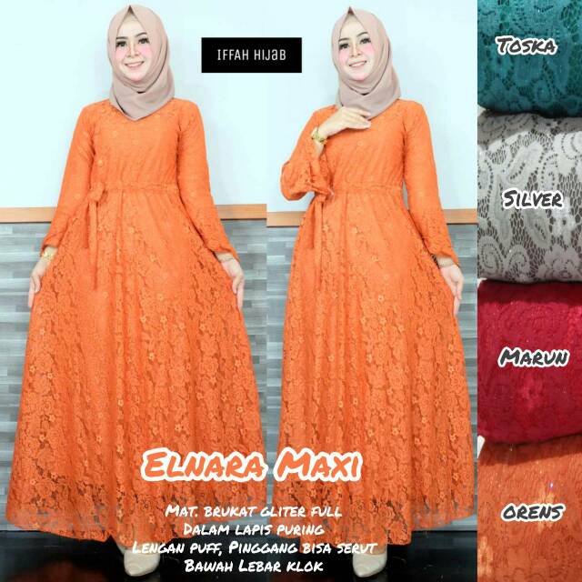 Elnara maxi( iffah hijab)