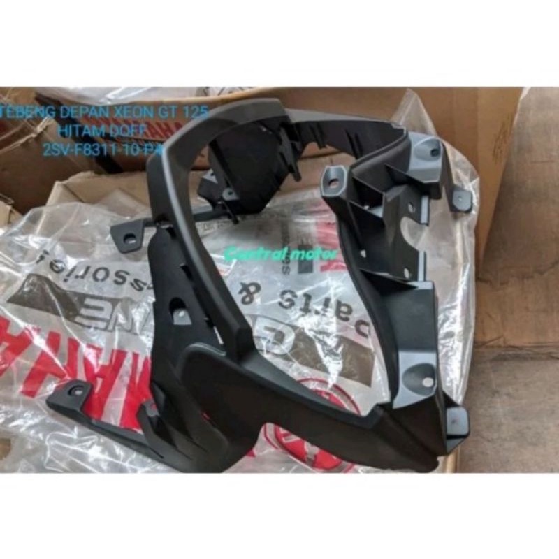 Tebeng Tameng body depan Xeon GT 125 , GT125 hitam doff original