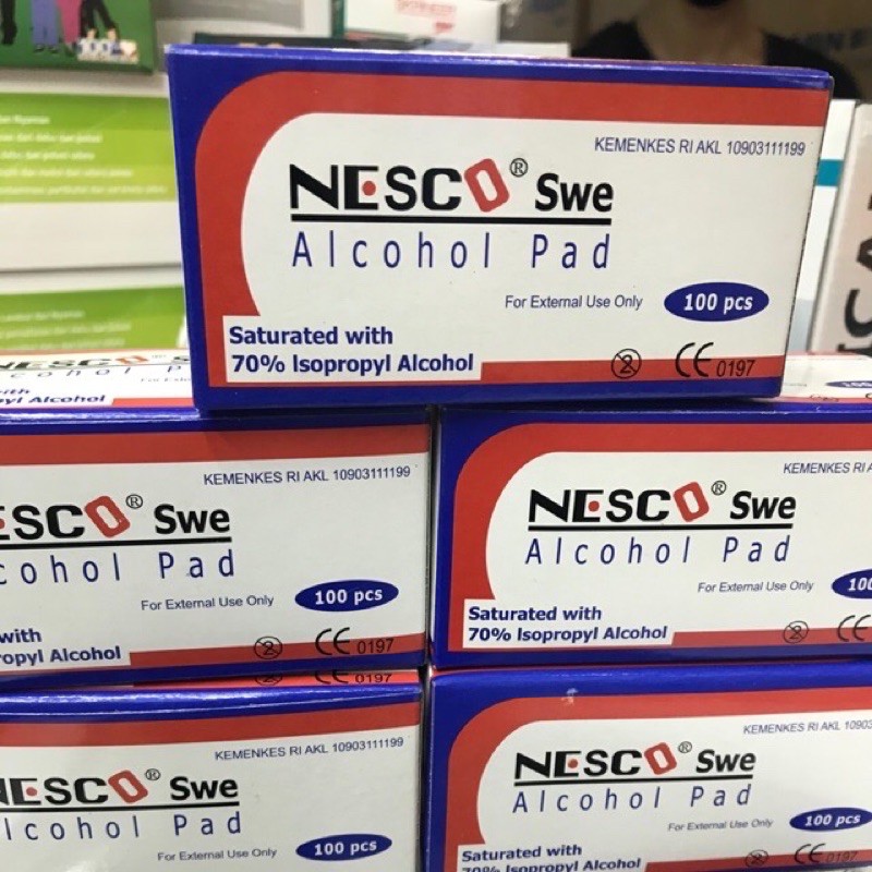 Alkohol Swab Nesco/Kapas Alkohol