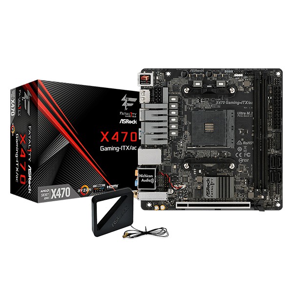"ASROCK Fatal1ty X470 Gaming-ITX/ac"
