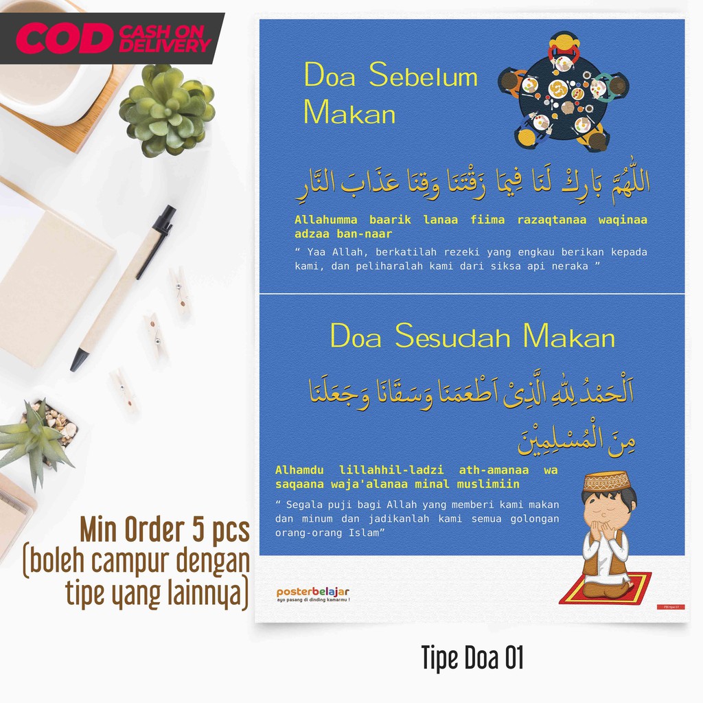 Doa Sebelum Dan Sesudah Makan Lengkap Essaycoid