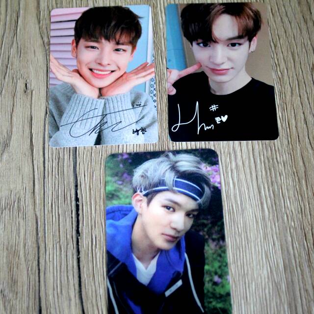 Victon Photocard (Byungchan, Heochan Time Of Sorrow)