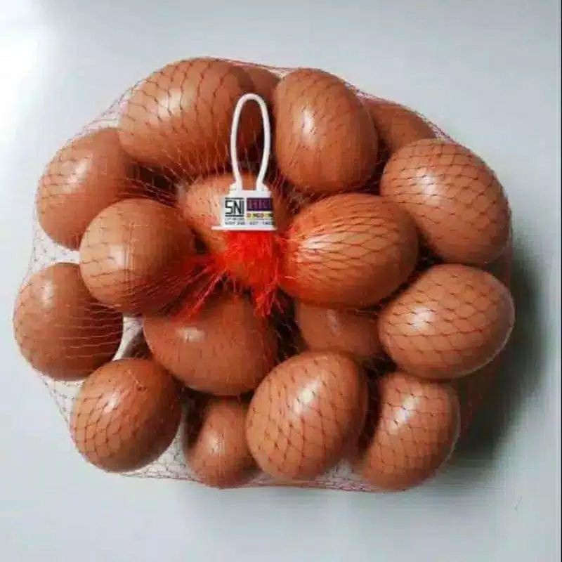 Mainan telur ayam / mainan anak / telur palsu / telur mainan