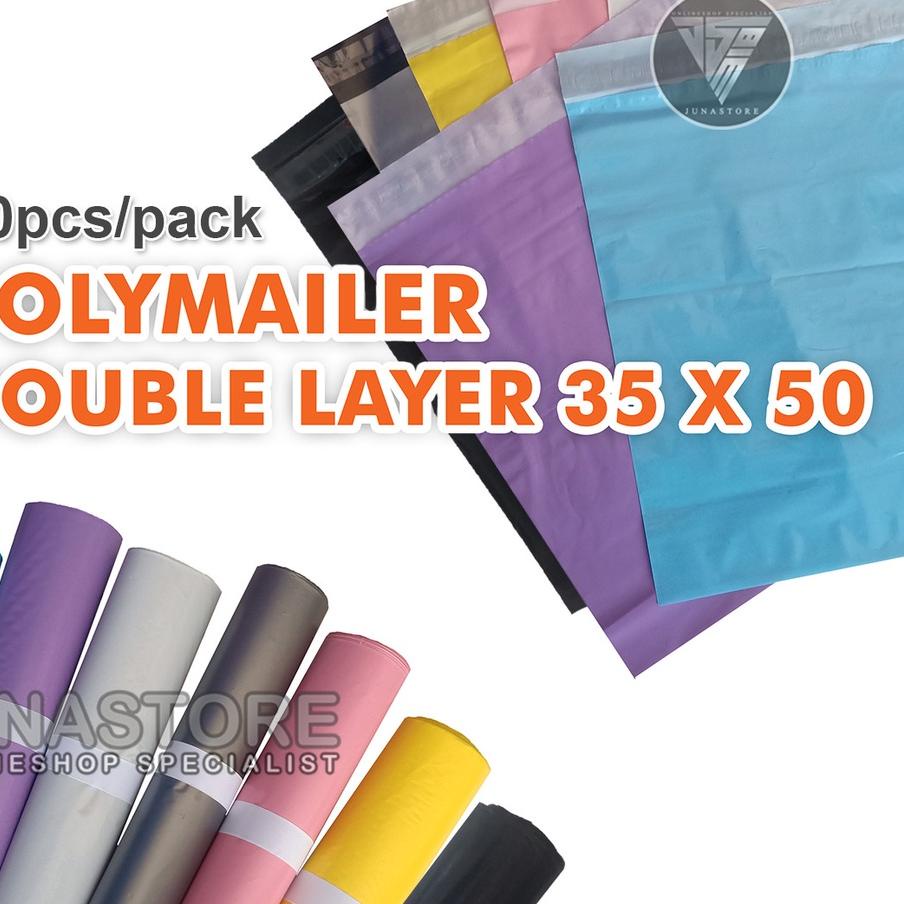 

Polymailer Double Layer / Plastik Polymailer 35 x 50