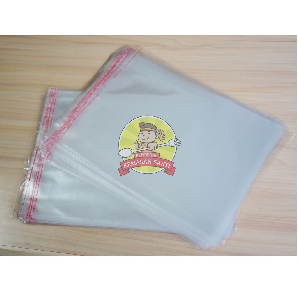 Jual Plastik Opp Seal Ukuran 30x40 040 Plastik Kemasan Baju Indonesiashopee Indonesia 0307