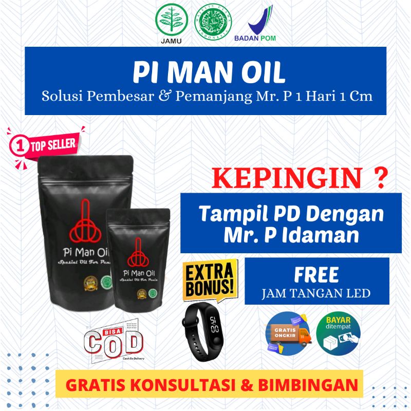 PI MAN OIL ISI 3 SOFTGELS