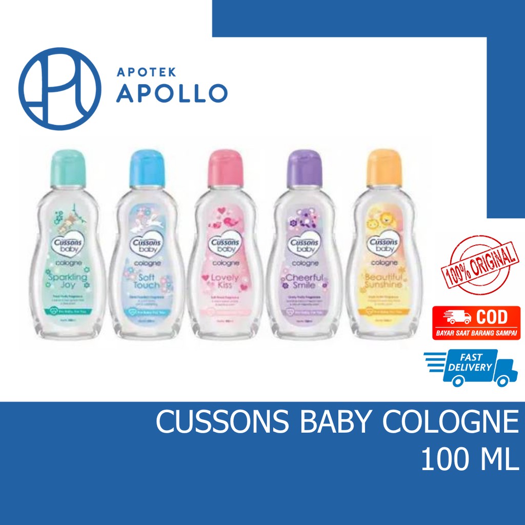 CUSSONS BABY COLOGNE 100ML 100 ML PARFUM BAYI PERLENGKAPAN MANDI KOLON KOLONYE