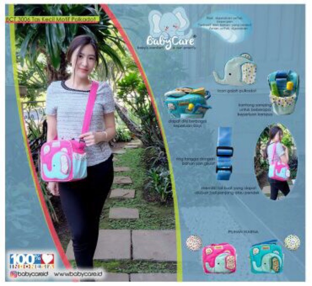 Tas Bayi Kecil Boneka Lucu / Diaper Bag / Travel Baby Bag