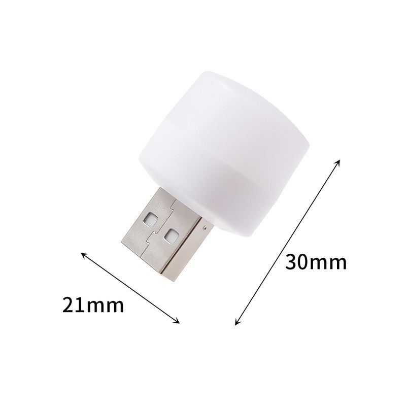 Lampu Baca LED Mini Portable Hemat Energi Dengan Port USB