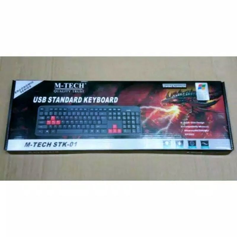 Keybord komputer/Laptop Merk M-Tech