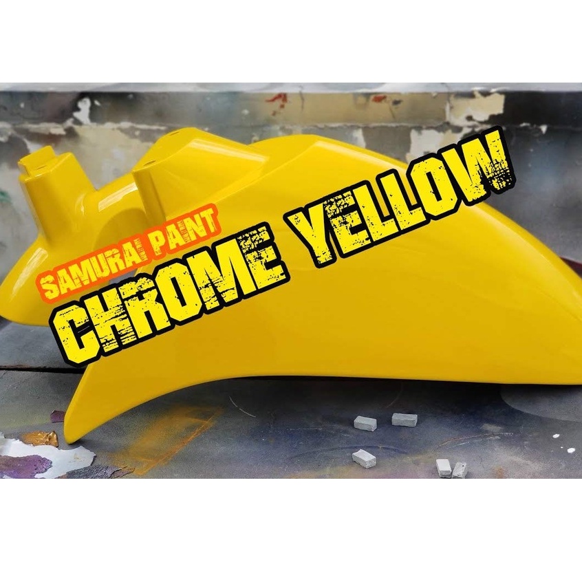 Samurai Paint Kurobushi Cat Semprot Pilox Pilok Warna Kuning / Chrome Yellow (108) 400ml