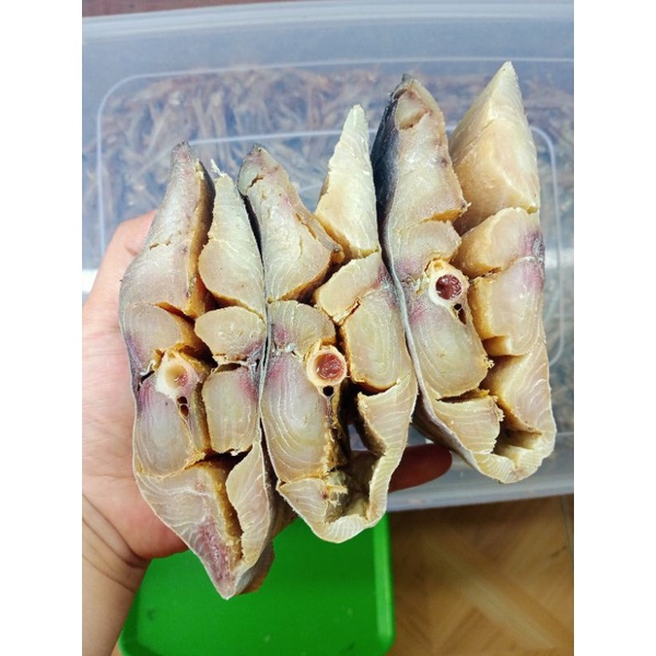 

ikan asin Telang tenggiri full daging 250gr