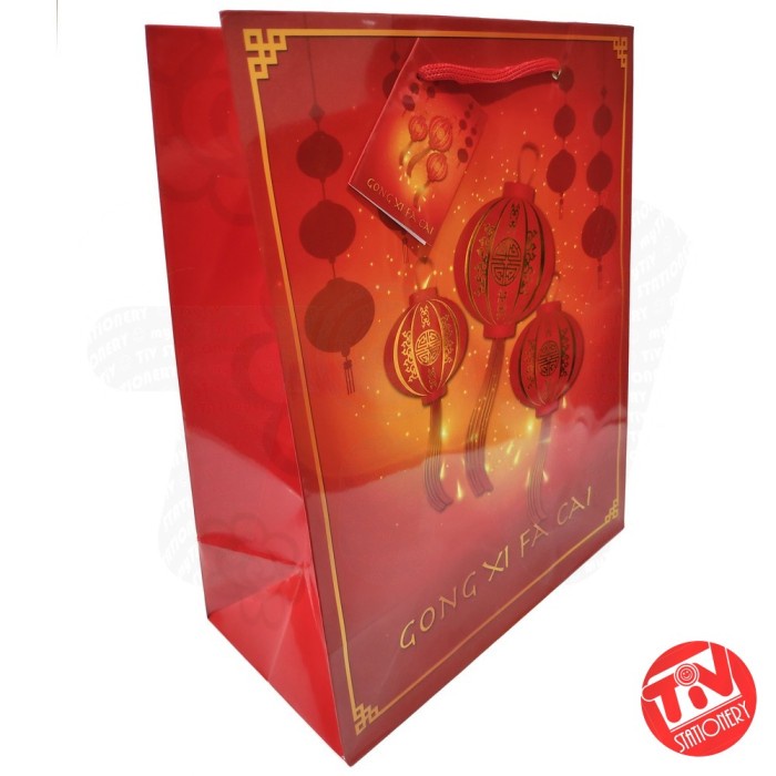 

BISA COD Paperbag | Goodie Bag Kiky Glossy C Imlek MURAH