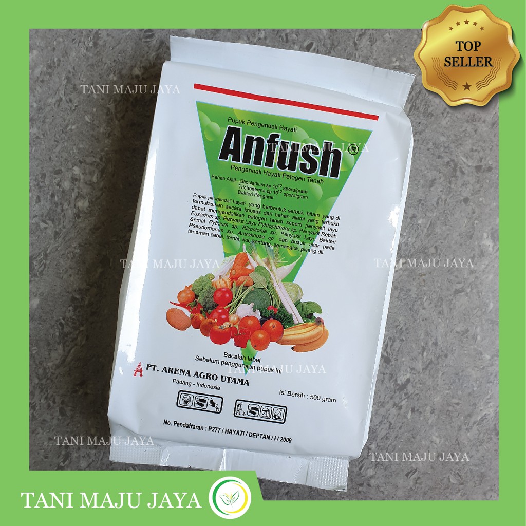 Bio fungisida organik Anfush 500 gram | Shopee Indonesia