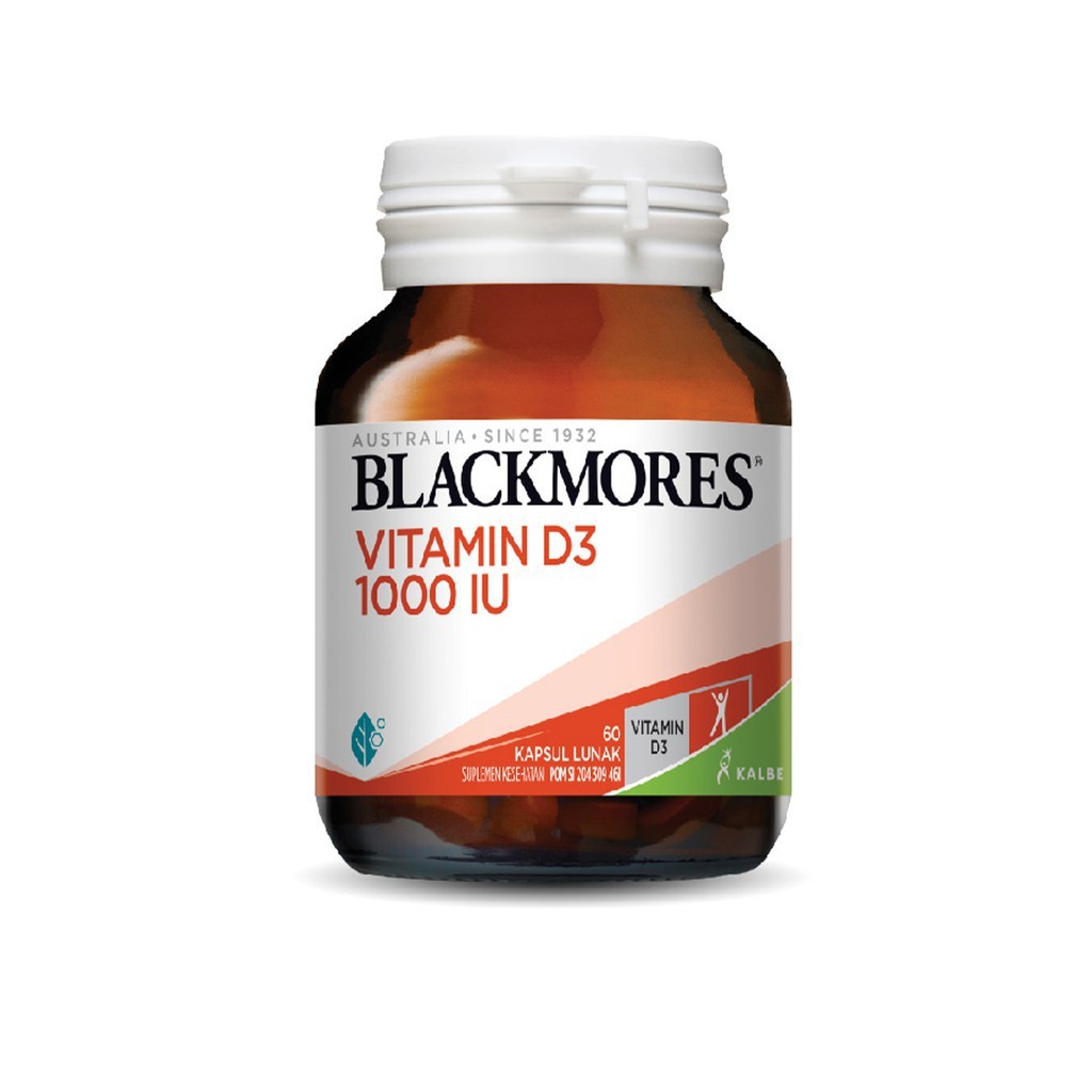 Blackmores Vitamin D3 IU 60 Kapsul