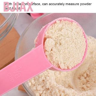 Sendok Ukur Dengan Skala Warna Pink Untuk Alat Baking Sendok Ukur Dengan Skala Warna Pink Untuk Alat Baking