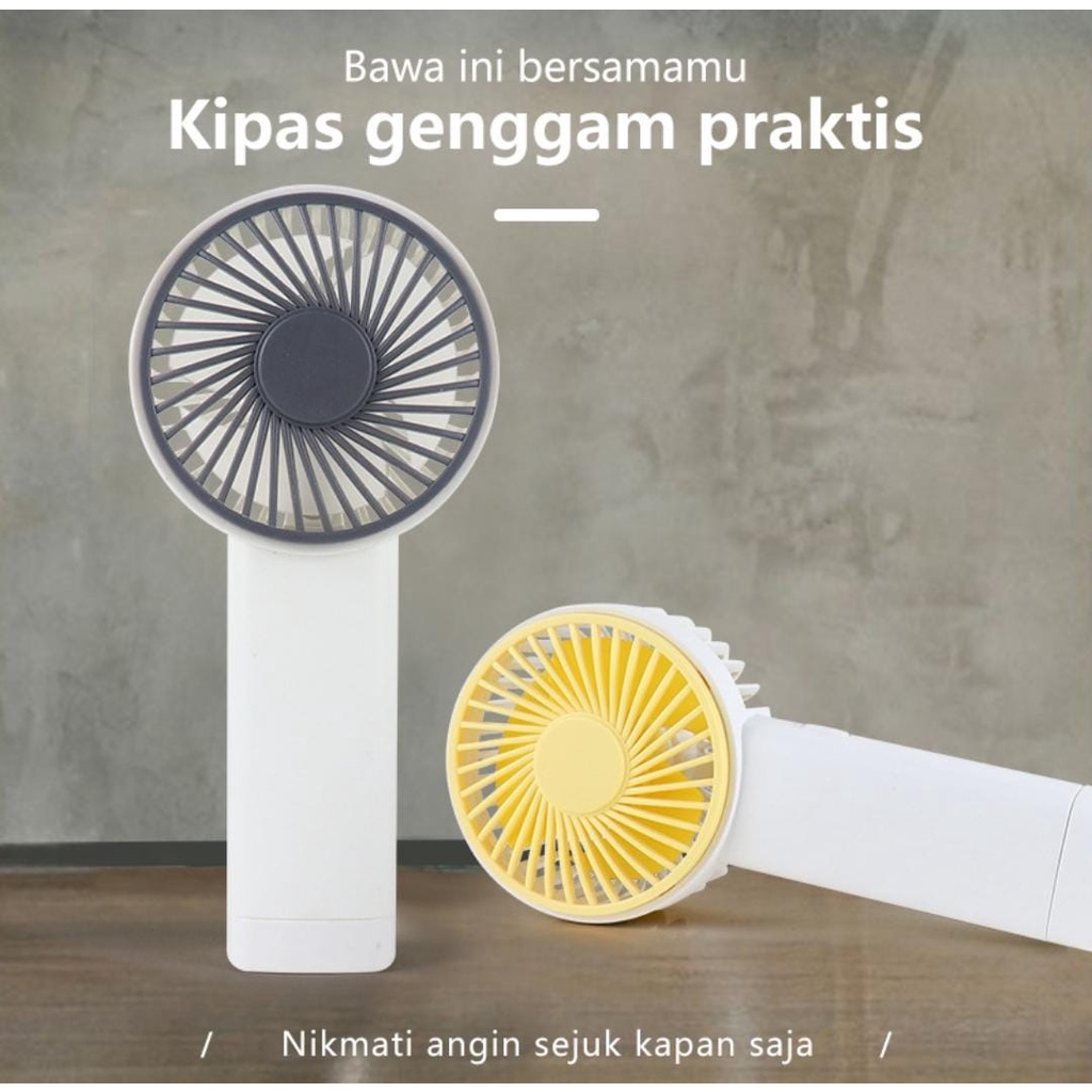 Kipas Genggam Tangan Lipat Handy Mini Fan Portable