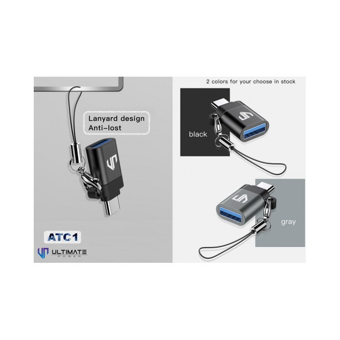 Ultimate Power USB Type-C Type C OTG Connector Adapter ATC1