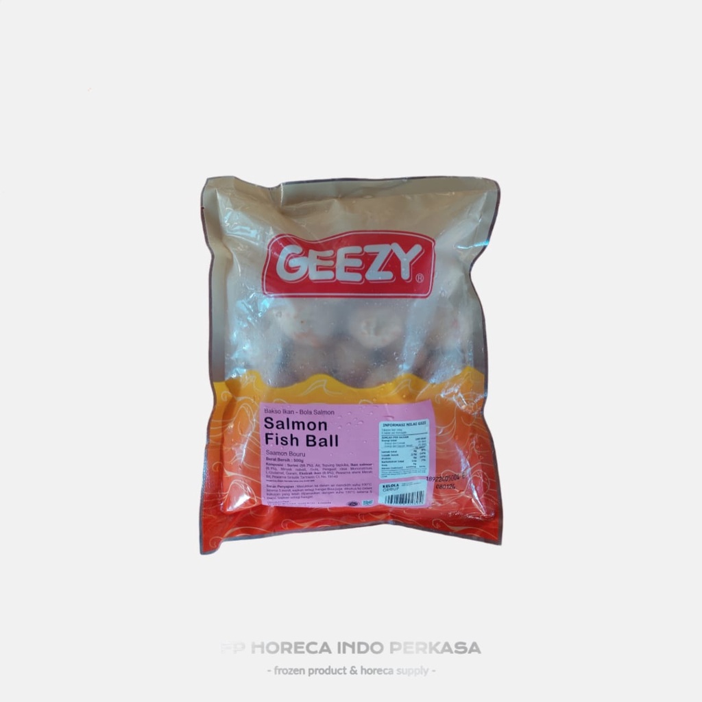 

Geezy Minaku Salmon Fish Ball 500 gram