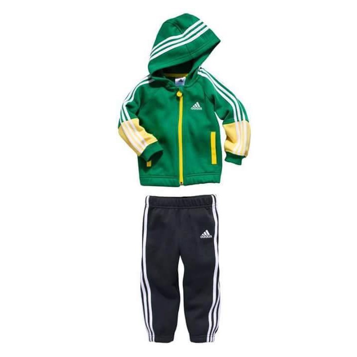Baju Setelan Jaket Adidas Anak Impor Hoodie ukuran 1-3tahun / Baju Training Anak Cowok Impor Adidas