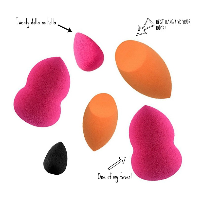 ❄ PROMO ❄ SPONGE BUSA MAKE UP SPONS EGG BEAUTY BLENDER IMPORT MODEL GOURD