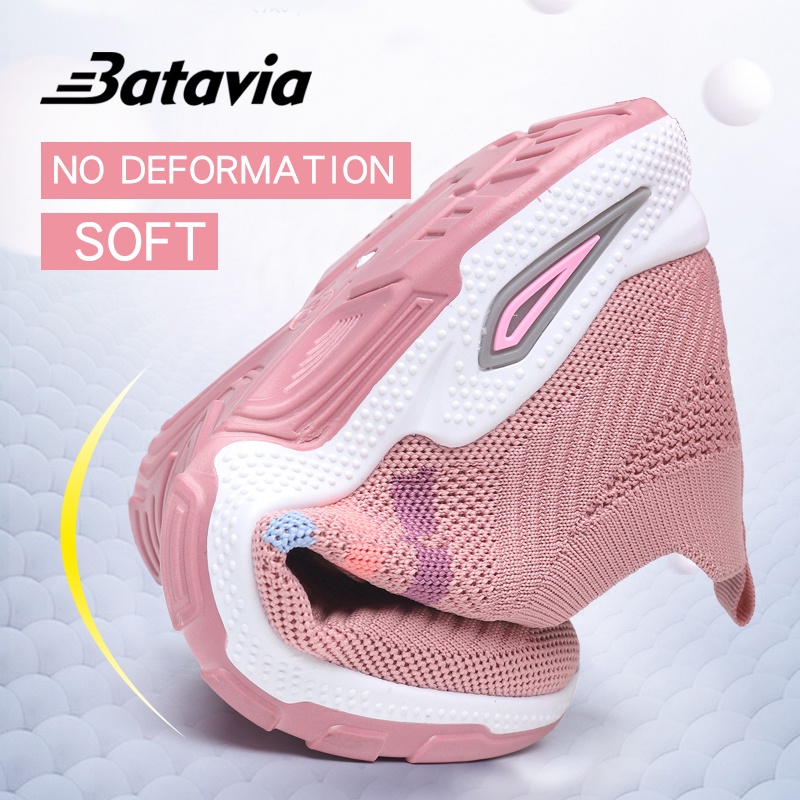 （COD）Badavia Sepatu Fashion Baru Sepatu Wanita Advanced Percemic Percemic Nyaman Olahraga Sepatu Wanita A122