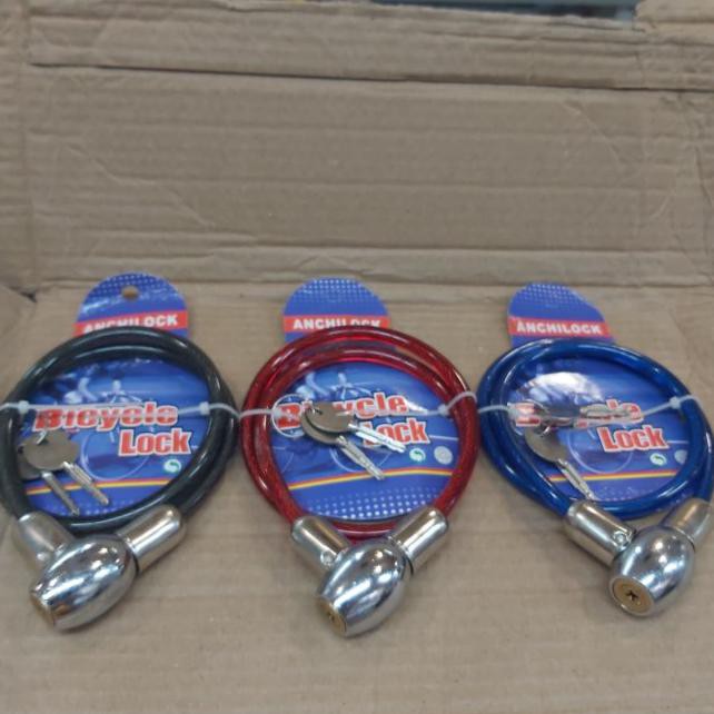 - ON SALE SPAREPART SEPEDA- KUNCI SEPEDA / BICYCLE LOCK PENTOL BESI ,SPAREPART SEPEDA SPAREPART