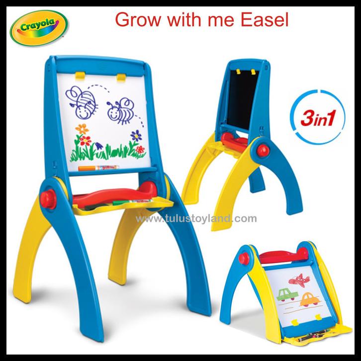 

Crayola Grow With Me Easel Papan Gambar Tulis Anak