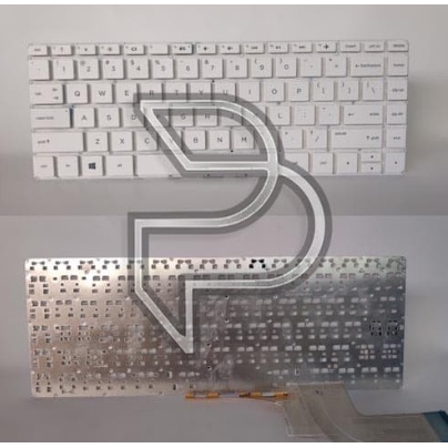 KEYBOARD LAPTOP HP 14-V201TX V205TX V206TX V041TX V043TX WHITE PUTIH