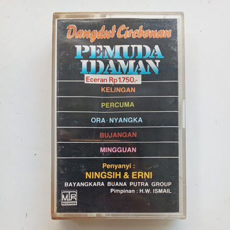 Kaset pita tarling pemuda idaman jadul