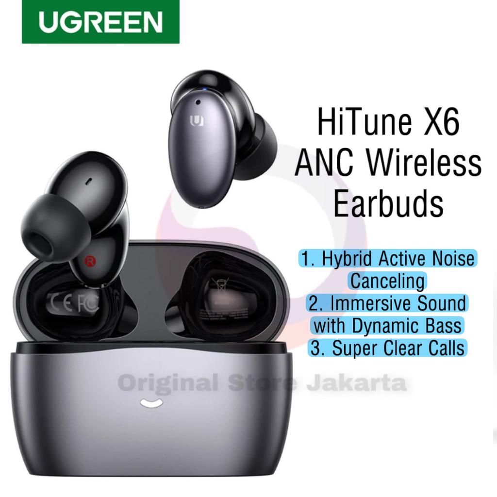 Ugreen 90242 HiTune X6 Hybrid Active Noise Cancelling Earbuds