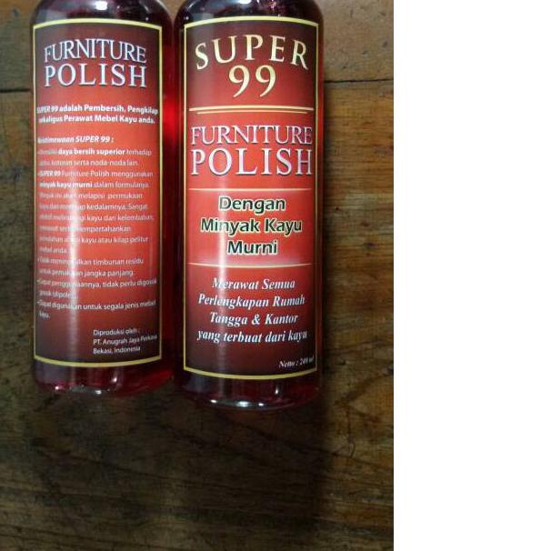 ☋ Minyak Furniture Polish Super 99 / Furniture Polish 99 / Pembersih Furniture 240ml / Super Polish